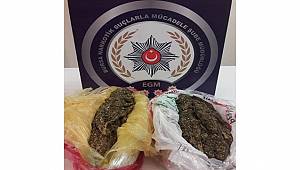 Bursa Narkotik Suçlarla Mücadele Şube Müdürlüğümüzce düzenlenen operasyonlarda bir şahıs yakalandı  