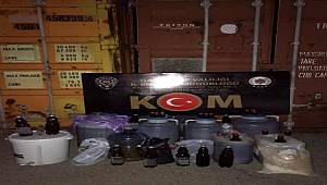 Gaziantep polisinden sahte ve kaçak alkol operasyonu 