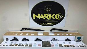 Gaziantep'te 863 Polisin Katılımı ile Narko-Asayiş Operasyonu Gerçekleştirildi