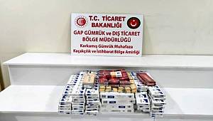 Karkamış Gümrük kapısında 650 paket kaçak sigara yakalandı 