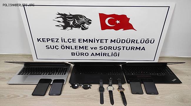 Kepez İlçesinde Meydana Gelen Hırsızlık Olaylarının Şüphelisi 2 Şahıs Yakalandı 