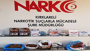Kırklareli Narkotik Suçlarla Mücadele Şube Müdürlüğü Ekiplerince Yapılar Çalışmalar