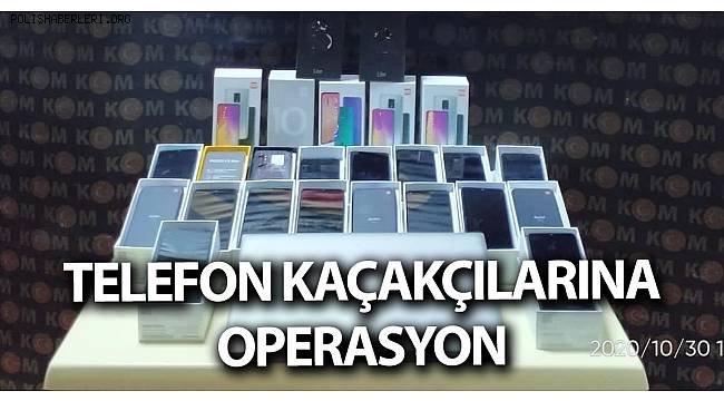 Kocaeli Derince İlçesinde Telefon Kaçakçılarına Yönelik Operasyon Düzenlendi