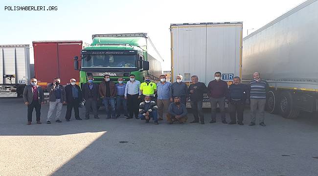 Yük Taşıyan Araç Sürücülerine Eğitim Verildi 