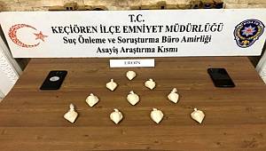 Başkent'te düzenlenen narkotik operasyonunda 3 kişi gözaltına alındı