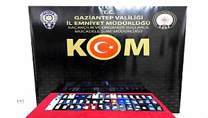 Gaziantep KOM Şube ekipleri kaçakçılara göz açtırmıyor