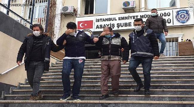 İstanbul'da İran Uyruklu Sahte Polisler Özel Ekiple Yakalandı