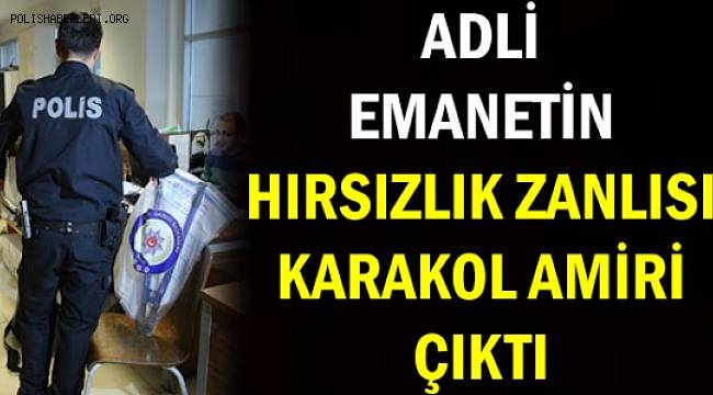 İstanbul'da Polis Merkezinden Uyuşturucu ve Para çalındı Hırsız Karakol Amiri çıktı 