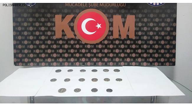 Kütahya KOM Şube Ekipleri Tarihi Eser Kaçakçılarına Operasyon Düzenledi