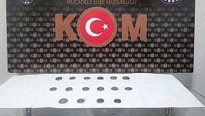 Kütahya KOM Şube Ekipleri Tarihi Eser Kaçakçılarına Operasyon Düzenledi