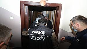 Mersin Narkotik Şube Müdürlüğü Ekiplerince Düzenlenen Eş zamanlı Operasyonlarda 20 Şüpheli yakalandı