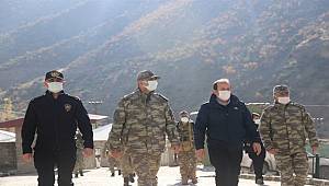 Şırnak'ta Nezirkına Üs Bölgesi ve Andaç Taburu Ziyareti Gerçekleşti