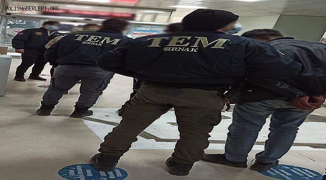 Şırnak TEM Şube Ekiplerince PKK/KCK Silahlı Terör Örgütüne Yönelik Operasyonda 6 kişi gözaltına alındı 