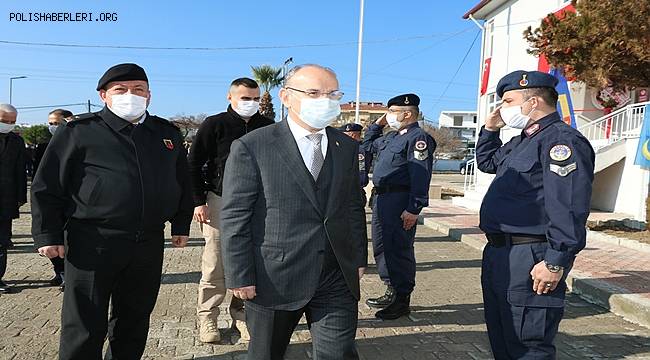 Vali Karadeniz, Dilek Jandarma Karakol Komutanlığı Açılışı Törenine Katıldı 