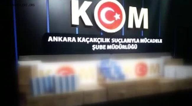 Ankara'da Tarihi geçmiş ürünleri satan dolandırıcılar yakayı ele verdi 