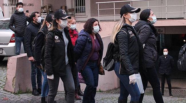 İzmir merkezli 12 ilde düzenlenen eş zamanlı terör operasyonunda 47 kişi gözaltına alındı