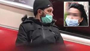 Metroda Genç kadının önce saçını okşadı sonra cinsel tacizde bulundu