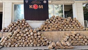 Osmaniye Emniyet Müdürlüğü KOM Şube müdürlüğü ekipleri Kaçak Tütün Operasyonu