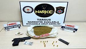 Tarsus'ta iş yerinde kumar oynayan 4 kişi suçüstü yakalandı 