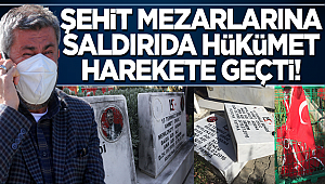 Adana'da 15 Temmuz şehidi ikiz polislerin mezarlarına alçak saldırı 