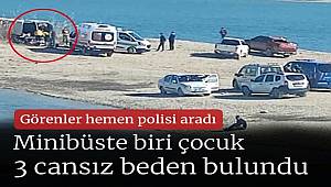 Bozova ilçesinde bir Minibüste 1'i çocuk 3 cansız beden bulundu