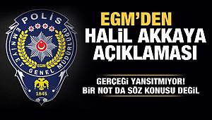 Emniyet Genel Müdürlüğü'nden Polis Memuru Halil Akkaya'nın İntiharına Dair Açıklama