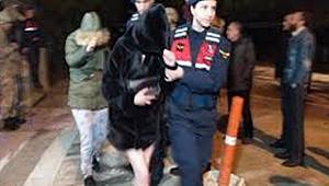 Gaziantep'te fuhuş operasyonunda ikisi kadın 3 şüpheli gözaltına alındı