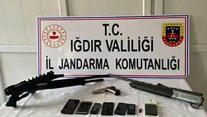 Iğdır'da bölücü terör örgütü PKK/KCK'ya yönelik operasyonda 13 şüpheli gözaltına alındı
