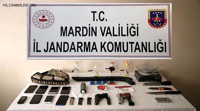 Mardin'de Uyuşturucu Çetesine Jandarmadan Şafak Operasyonu 