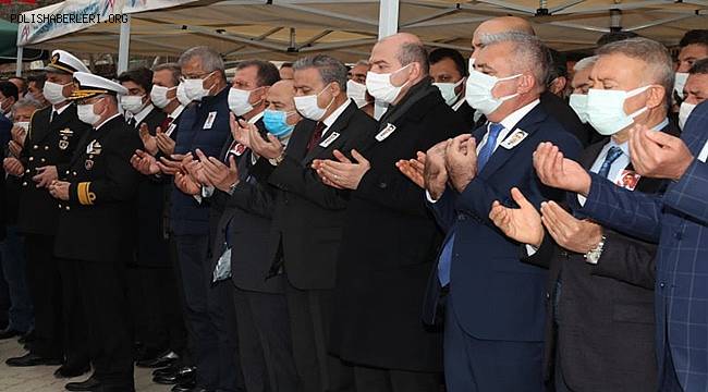 Mersin'de Şehit Polis Memuru Sedat YABALAK için Cenaze Töreni Düzenlendi