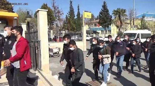 Şanlıurfa Merkezli 10 ilde düzenlenen terör operasyonunda 13 kişi tutuklandı
