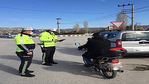 Ülke genelinde eş Zamanlı Olarak Motosiklet ve Motorlu Bisiklet Denetimi Gerçekleştirildi