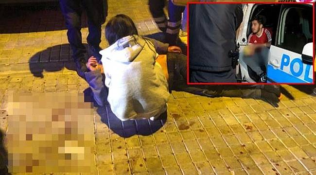 Yatak odasında Annesi ile sevgilisini gören liseli genç, adamı üç yerinden bıçakladı