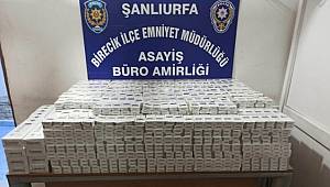Birecik İlçesinde 335 Karton Bandrolsüz Sigara Ele Geçirildi 