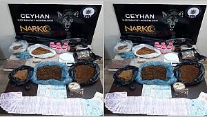 Ceyhan'da uyuşturucu satıcılarına düzenlenen operasyonda 11 gözaltı