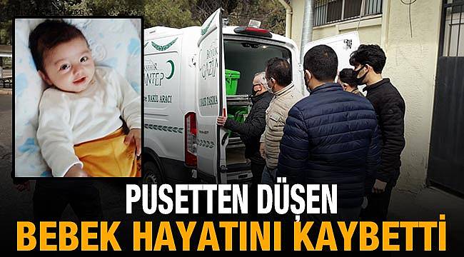 Evde Pusetten Düşen Bebek Beyin Kanaması Sonucu Hayatını Kaybetti