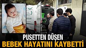 Evde Pusetten Düşen Bebek Beyin Kanaması Sonucu Hayatını Kaybetti