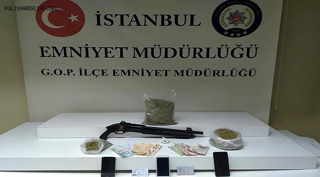 Gaziosmanpaşa'da zehir taciri kardeşler yakalandı 