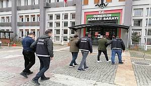 Giresun'da Uyuşturucu Tacirlerine yönelik düzenlenen operasyonda 3 kişi tutuklandı