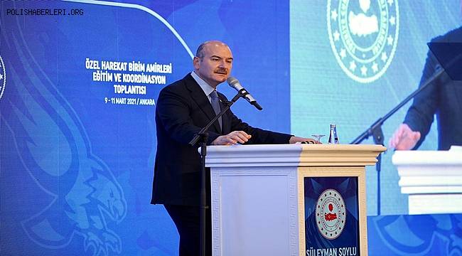 İçişleri Bakanı Sayın Süleyman Soylu’nun Katılımlarıyla Özel Harekat Birim Amirleri Eğitim ve Koordinasyon Toplantısı Gerçekleştirildi