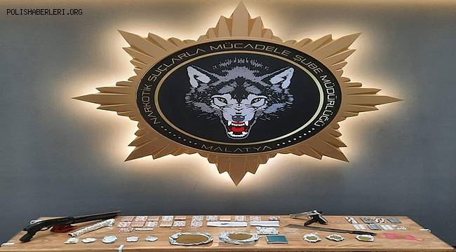 Malatya merkezli 3 ilde düzenlenen uyuşturucu operasyonunda 20 gözaltı