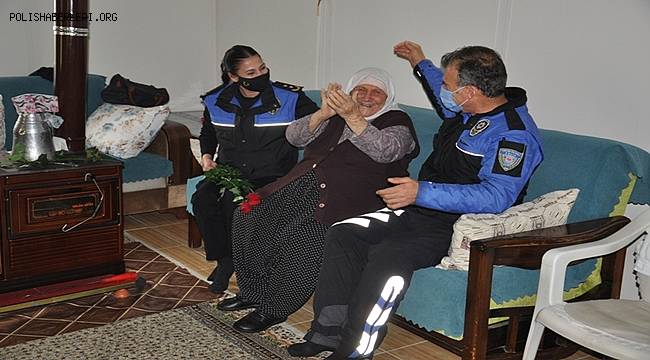 Mersin Toplum Polisleri Yaşlıları Unutmadı