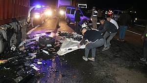 Osmaniye'de meydana gelen zincirleme trafik kazasında 1 kişi hayatını kaybetti 4 kişi yaralandı