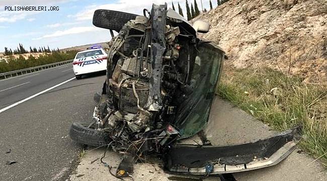 Şanlıurfa'da meydana gelen kazada 1 kişi hayatını kaybederken 6 kişi yaralandı