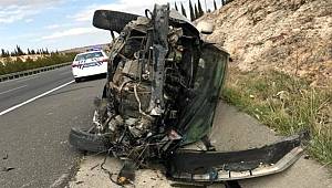Şanlıurfa'da meydana gelen kazada 1 kişi hayatını kaybederken 6 kişi yaralandı