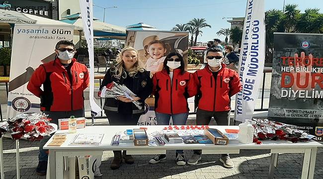 Yenişehir İlçesinde Mersin Polisinden 8 Mart Süprizi