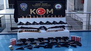Adana merkezli 4 ilde düzenlenen silah kaçakçılığı operasyonunda 6 zanlı yakalandı