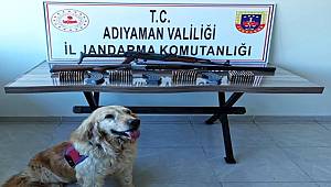 Adıyaman'da Jandarma uzun namlulu silah ele geçirdi