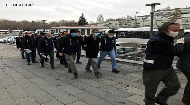 Ankara'da, FETÖ/PDY'nin 'gaybubet' evlerine düzenlenen Operasyonda 11 gözaltı