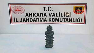 Ankara'da 'tarihi eser' operasyonunda 2 gözaltı